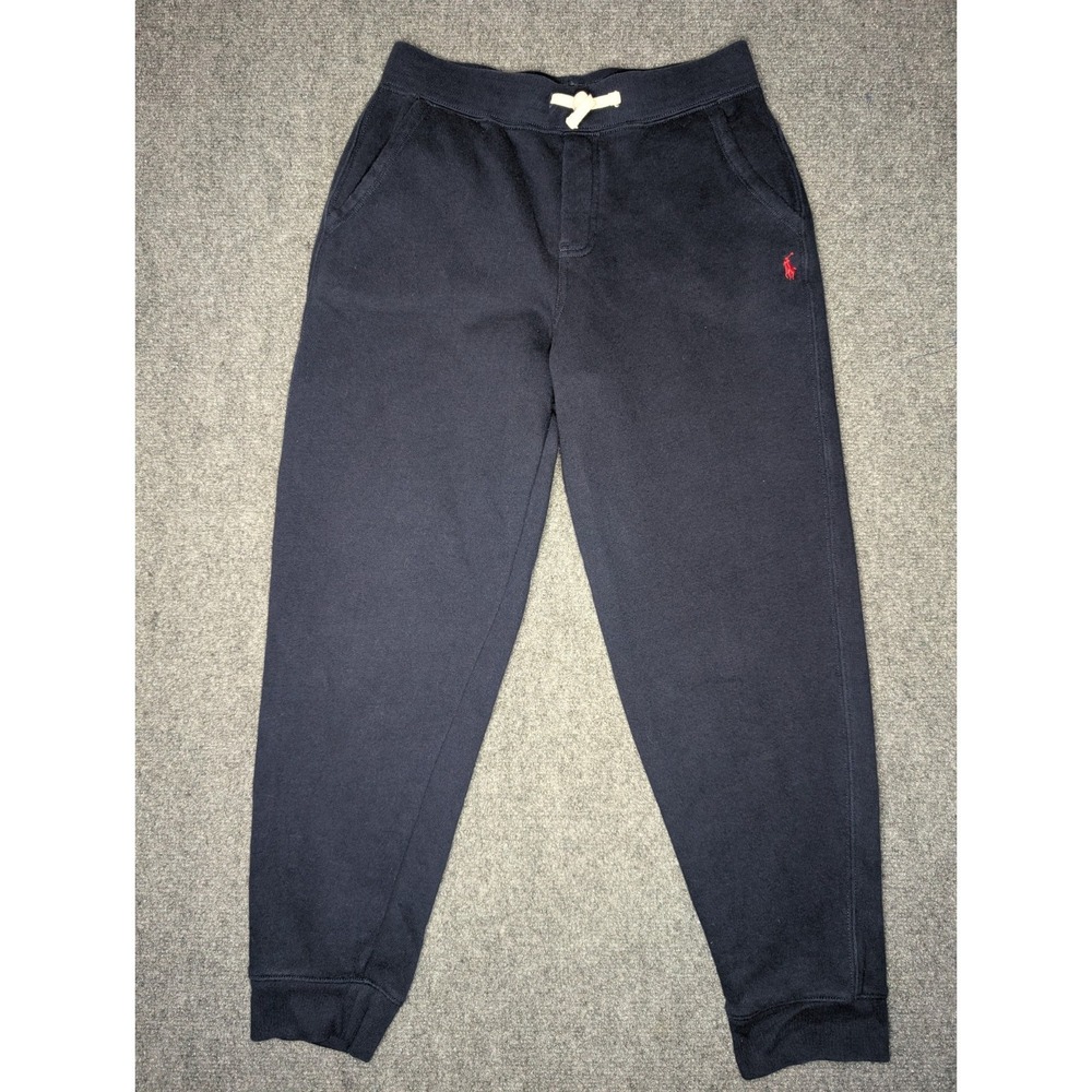 Polo Ralph Lauren Classic Solid Cotton Jogger Sweatpants (Boy's Large 14/16)